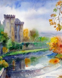 Kilkenny Castle and River - Autumn