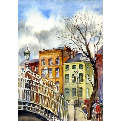 Ha'penny Bridge - Portrait Ha'penny Bridge - Portrait