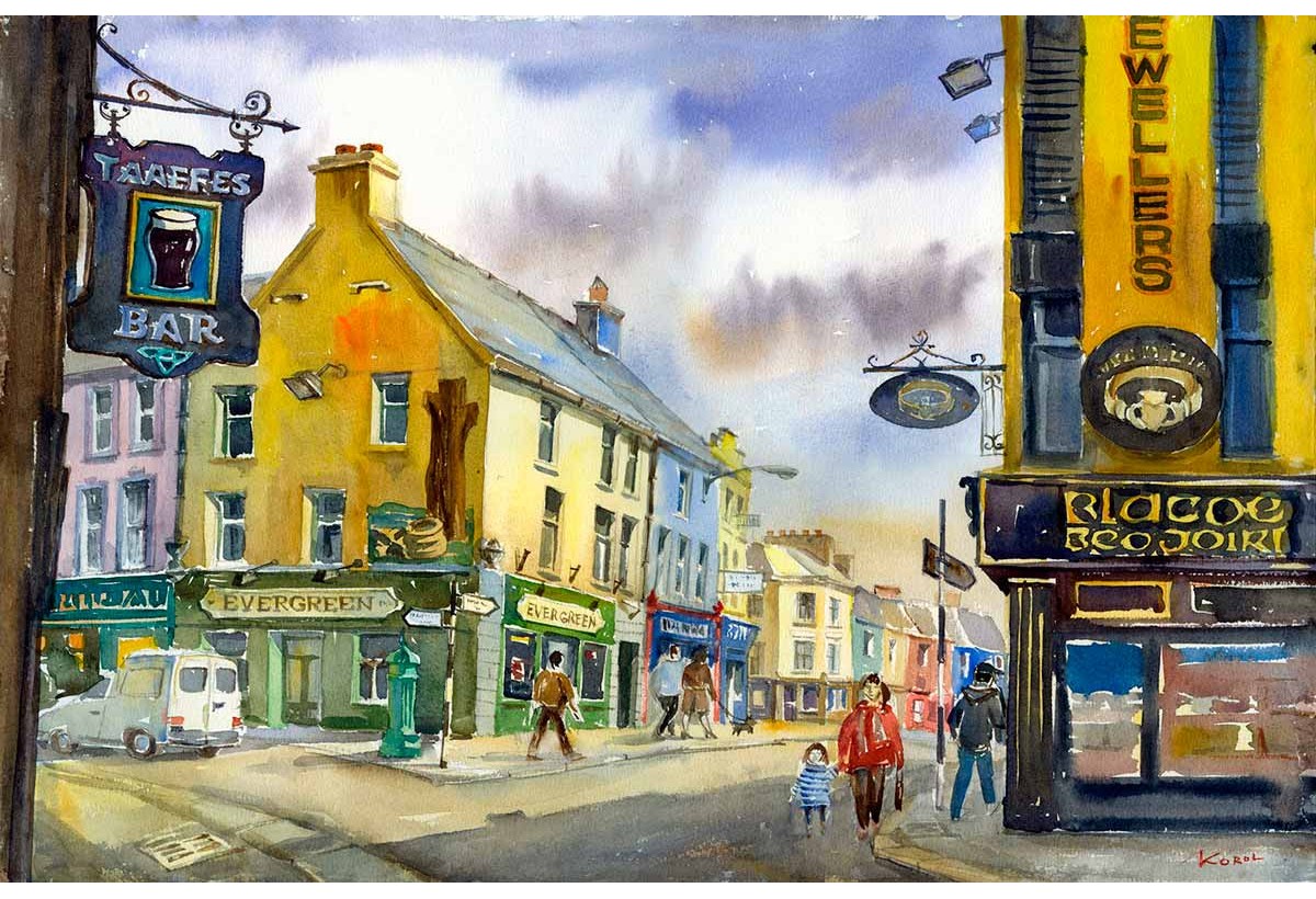 'Galway Bar' Giclee Print