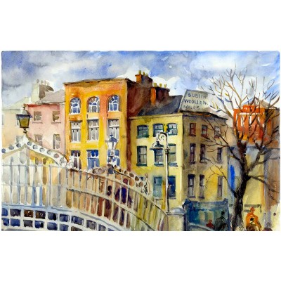 Ha'penny Bridge - Landscape Ha'penny Bridge - Landscape