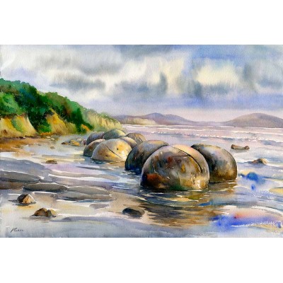 Moeraki Boulders Moeraki Boulders